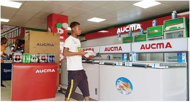 拓展海外市场，尼日利亚澳柯玛专卖店开业
